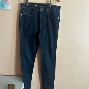 Diesel Dark Blue Skinny Jeans